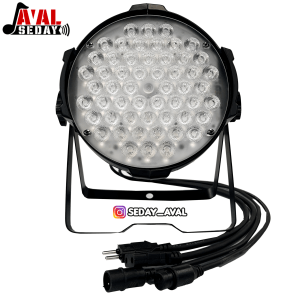 رقص نور پار LED فولکالر 54*3w مدل MTS LPC007 (چهار کابل)